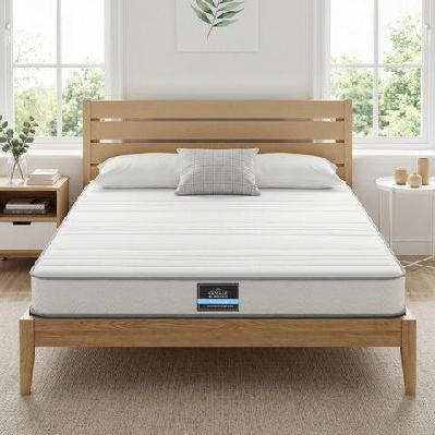 giselle king mattress 20cm with reinforced edge support egg-crate foam
