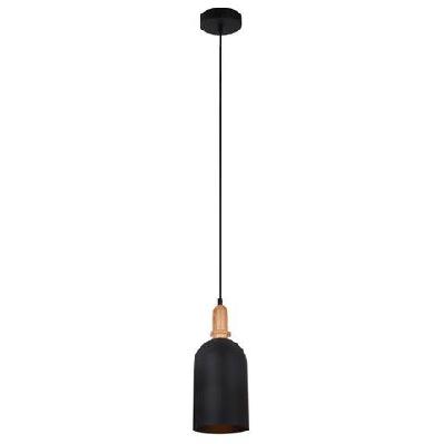 horten pendant lamp light interior es matte black oblong od150mm