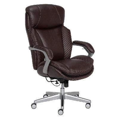 icomfort bandt executive pu leather home office computer working chair brown