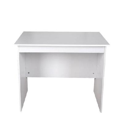 modern simpleline office computer writing study desk table 90cm - white