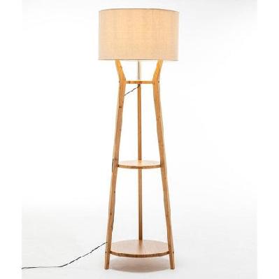 jordyn classic tripod floor lamp - natural