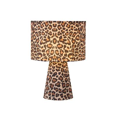 juno table desk lamp light - leopard