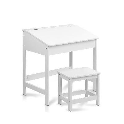 kids table chairs set children drawing writing desk storage toys play