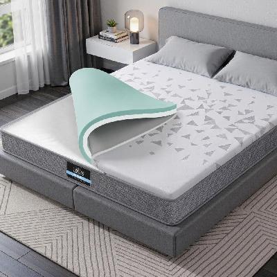 king mattress 23cm pocket spring mattress with adjustable firmness reversible foam layer for medium firm and firm support motion isolation bedroom bed