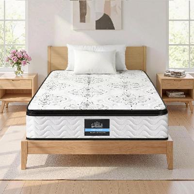 king single mattress 30cm pocket spring euro top medium firm foam