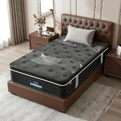 king single mattress 35cm euro top with graphene cooling comfort medium firm