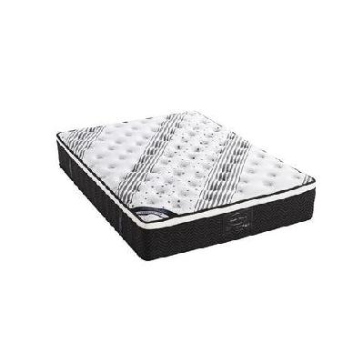 knitted exclusive euro top mattress queen size pocket coil medium firm 33cm thick