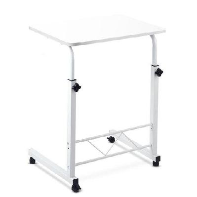 laptop table desk portable - white