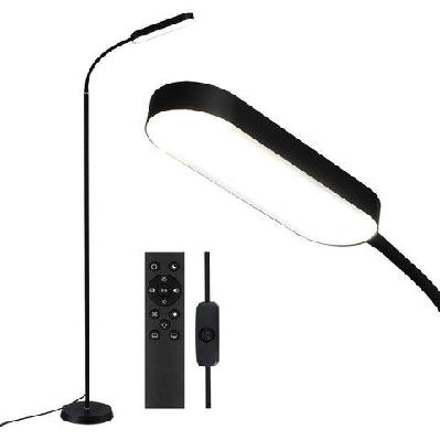 led floor lamp with remote control and 4 color temperature reading living room bedroom office