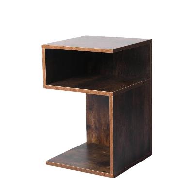 levede 2x bedside tables wood side table nightstand storage cabinet bedroom
