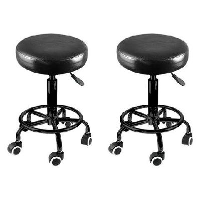levede 2x salon stool swivel bar stools