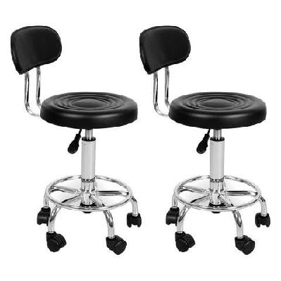 levede 2x salon stool swivel bar stools