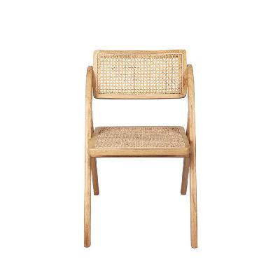levede 4x dining chairs foldable accent