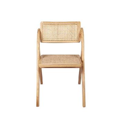 levede 4x dining chairs foldable accent