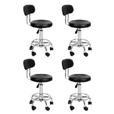 levede 4x salon stool swivel bar stools