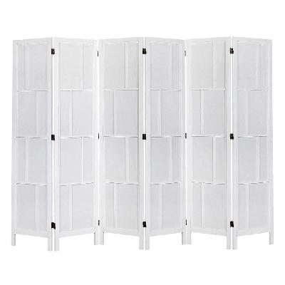 levede 6 panel room divider 170cm freestanding screen