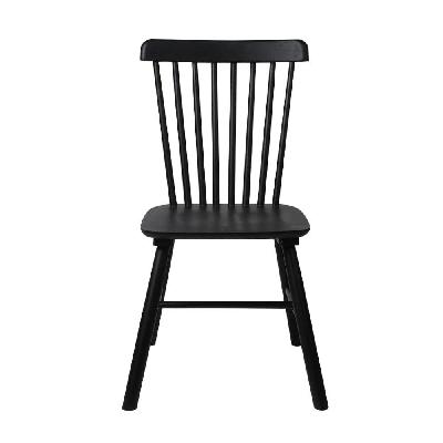 levede 6x dining chairs kitchen winsor black