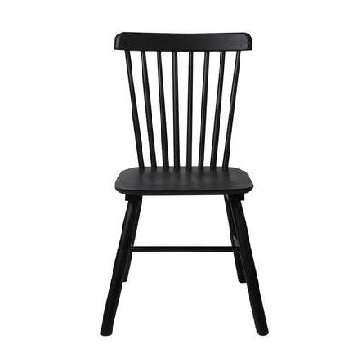 levede 6x dining chairs kitchen winsor black