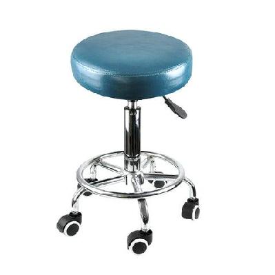 levede bar stools salon stool swivel barber dining chair pu hydraulic lift teal