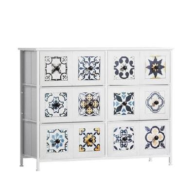 levede chest of 6 drawers storage cabinet tower retro dresser vintage tallboy