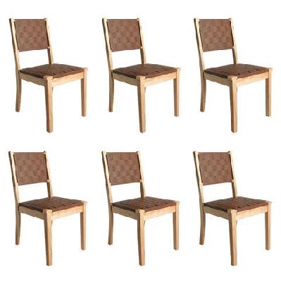 levede dining chairs accent chair lounge x6