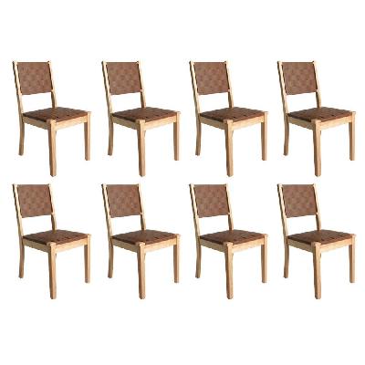 levede dining chairs accent chair lounge x8