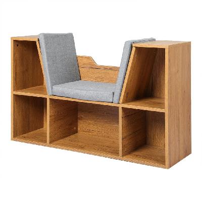 levede kids bookcase toys box shelf storage cabinet container children organiser