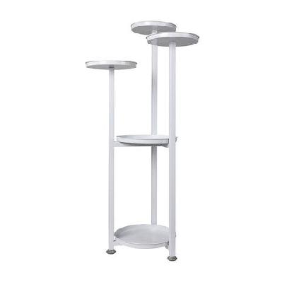 levede plant stand outdoor indoor flower pots rack garden shelf white 100cm