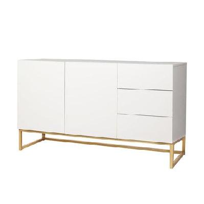 levede sideboard buffet cabinet automatic spring drawers storage shelf cupboard