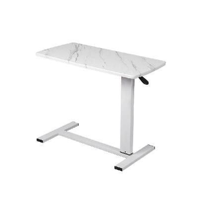 levede standing desk height adjustable sit stand office computer table shelf