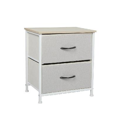 levede storage cabinet tower chest of drawers dresser tallboy 10 drawer beige