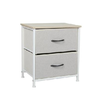 levede storage cabinet tower chest of drawers dresser tallboy 10 drawer beige