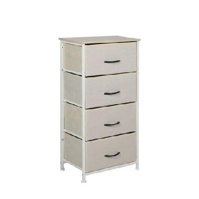 levede storage cabinet tower chest of drawers dresser tallboy 8 drawer beige