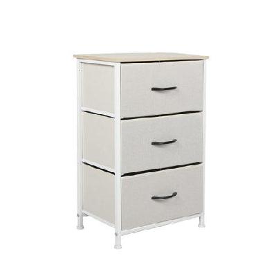 levede storage cabinet tower chest of drawers dresser tallboy 9 drawer beige