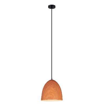 ligna pendant lamp light interior es cherry cinnamon oblong od250mm