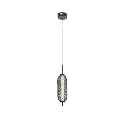 lucy modern elegant pendant lamp ceiling light - black
