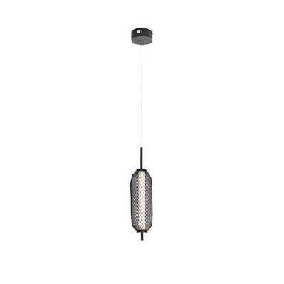 lucy modern elegant pendant lamp ceiling light - black