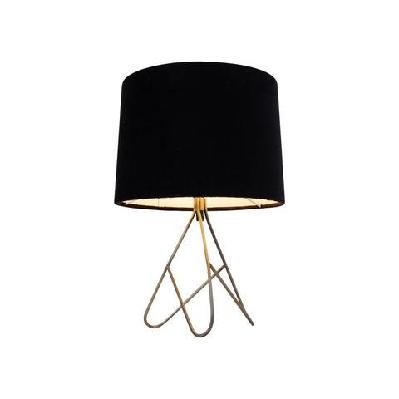 macina modern elegant table lamp desk light - antique brass and black