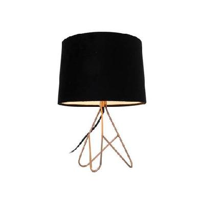 macina modern elegant table lamp desk light - copper and black