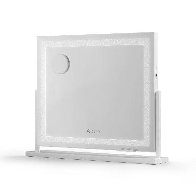makeup mirror 60x50cm 360～ rotatable vanity mirror with lights crystal led