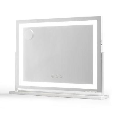 makeup mirror 80x58cm 360～ rotatable vanity mirror with lights bright light strip adjustable