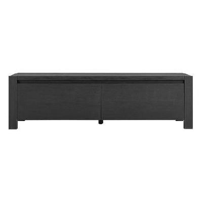 maris lowline entertainment unit tv stand 160cm 2-drawers black