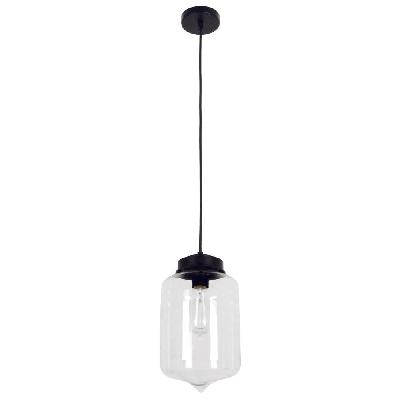 mason pendant lamp light interior es clear glass tipped oblong od180mm