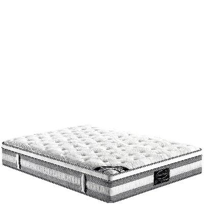 mattress euro top king size pocket spring coil with knitted fabric medium firm 34cm thick