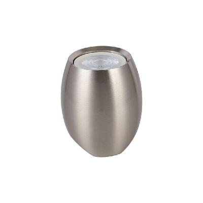 millie uplight led modern elegant table lamp desk light - satin chrome