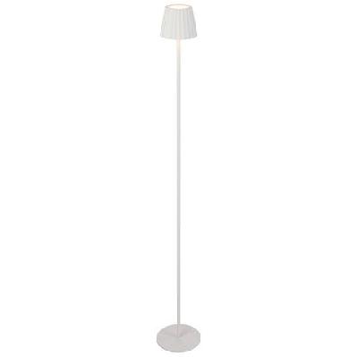 mindy modern standing floor lamp light metal white sand