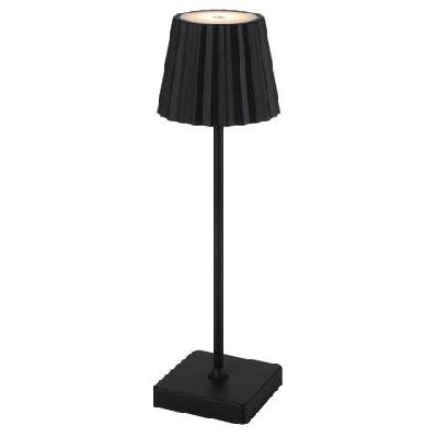 mindy modern table desk lamp light metal black sand