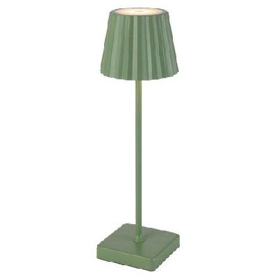 mindy modern table desk lamp light metal green sand