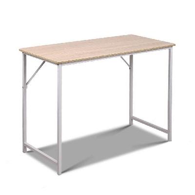 minimalist metal desk - white