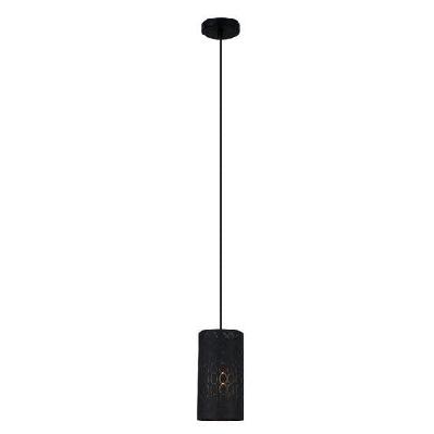 modello pendant lamp light interior es embossed black oblong od130mm